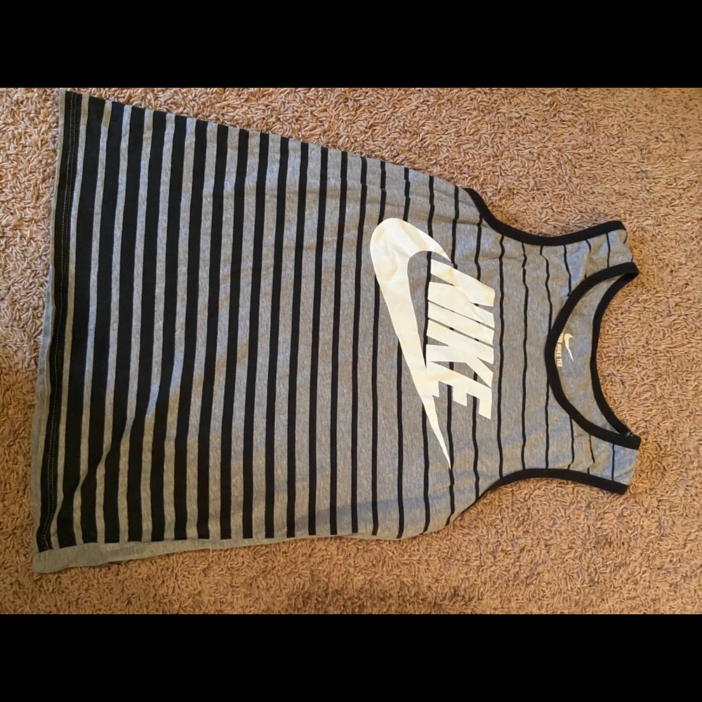 Grey Nike Tank Top